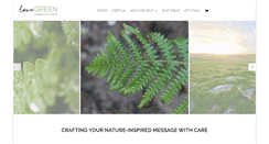 Desktop Screenshot of lovegreen.co.za